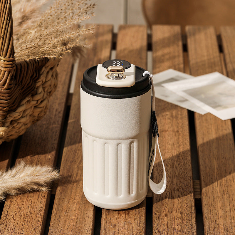 Bouteille Isotherme Intelligente – Affichage Température LED | 450 ml