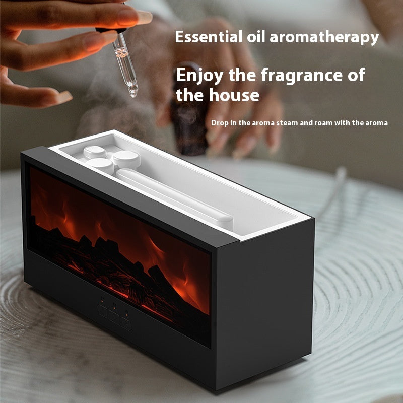 Diffuseur d’Arômes Cheminée 3D – Ambiance Cosy & Relaxante