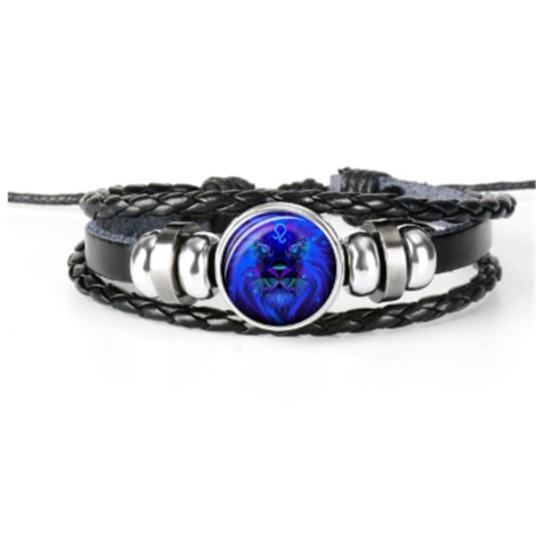 Bracelet Zodiaque Tressé – Porte-bonheur Stylé pour Tous