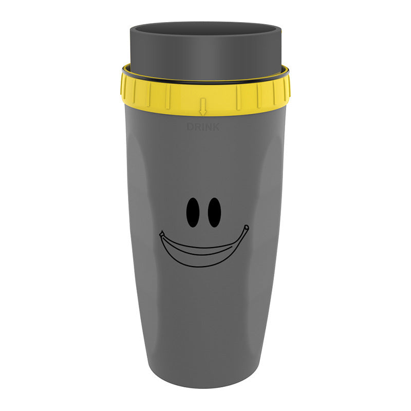 Gobelet Isotherme Portable avec Paille – Sans Couvercle, Anti-Fuite, Idéal Voyage & Quotidien