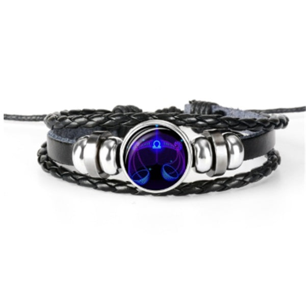 Bracelet Zodiaque Tressé – Porte-bonheur Stylé pour Tous