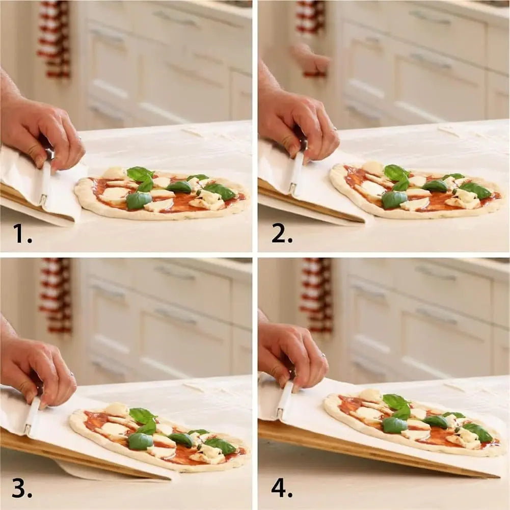 Pelle à Pizza Révolutionnaire. Le Transfert Parfait Sans Effort