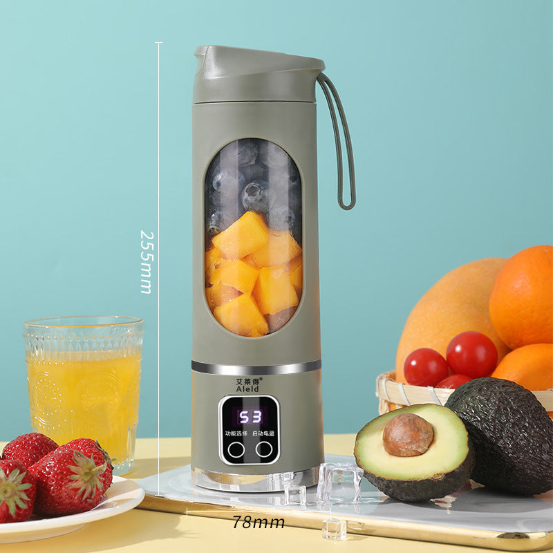 Extracteur de jus portable rechargeable par USB (3 couleurs aux choix)