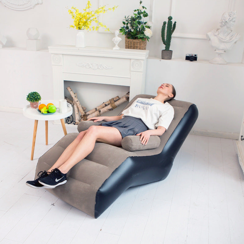 Fauteuil Gonflable Extérieur ou interieure – Confort Portable pour Jardin, Camping ou Sieste