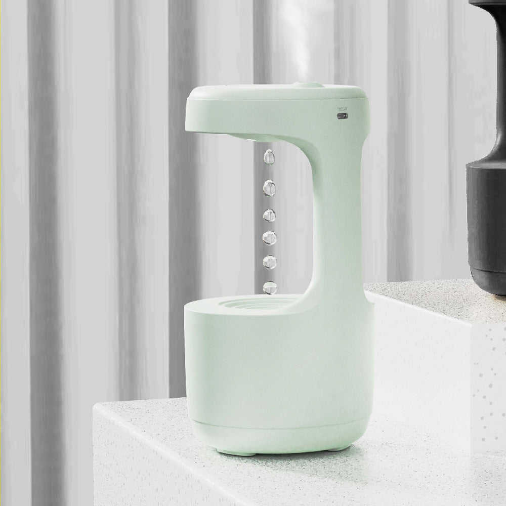 Humidificateur Anti-Gravity avec Horloge & LED – Zen & Hypnotique