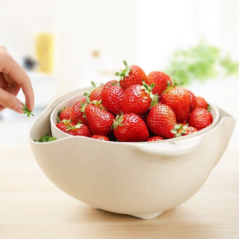 Panier de Lavage 2-en-1 – Égouttoir et Bassine Pratique