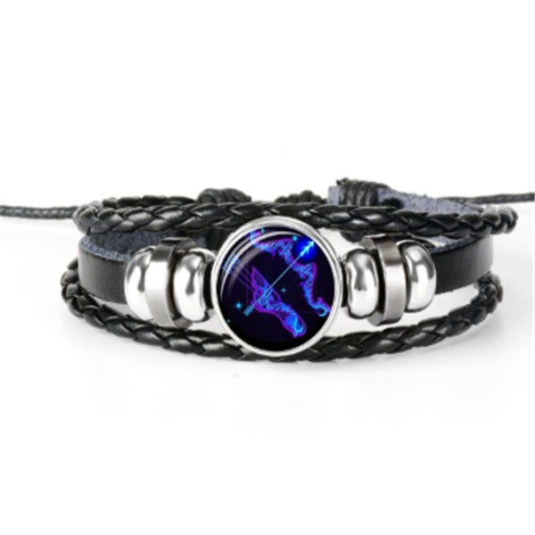 Bracelet Zodiaque Tressé – Porte-bonheur Stylé pour Tous