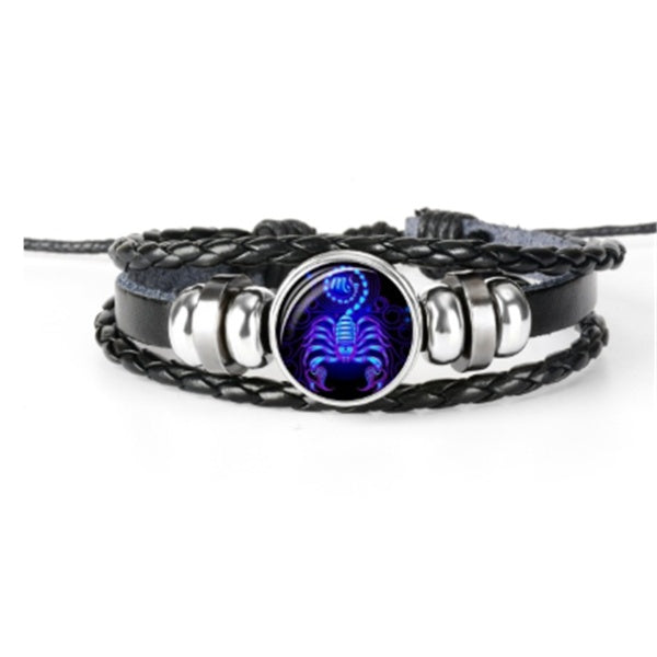Bracelet Zodiaque Tressé – Porte-bonheur Stylé pour Tous
