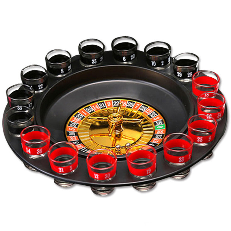 Jeu de roulette russe et de blackjack à 16 trous