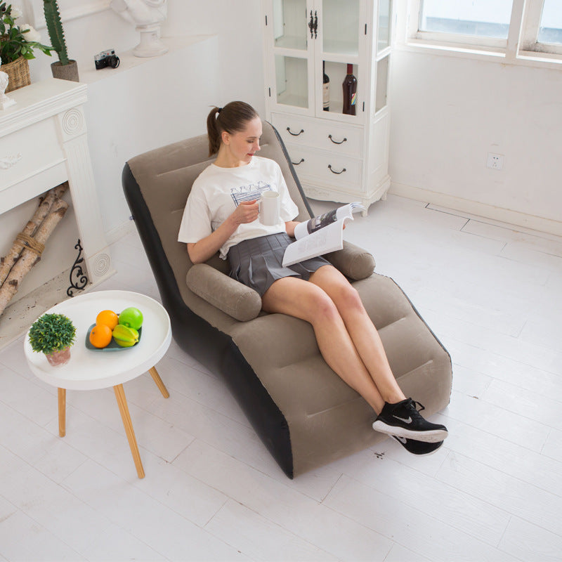 Fauteuil Gonflable Extérieur ou interieure – Confort Portable pour Jardin, Camping ou Sieste