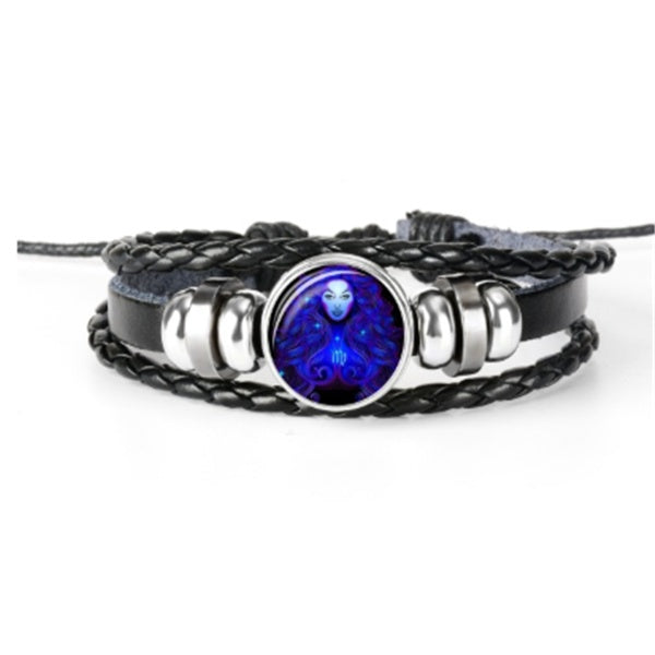 Bracelet Zodiaque Tressé – Porte-bonheur Stylé pour Tous