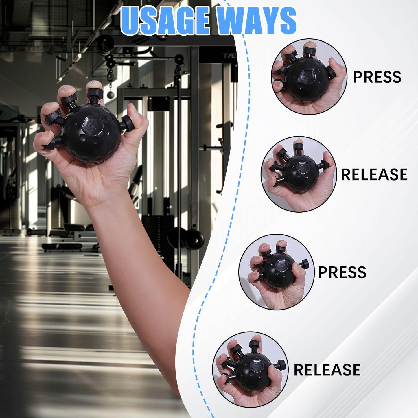Hand Grip Réglable – Renforcez Votre Poigne avec Style !