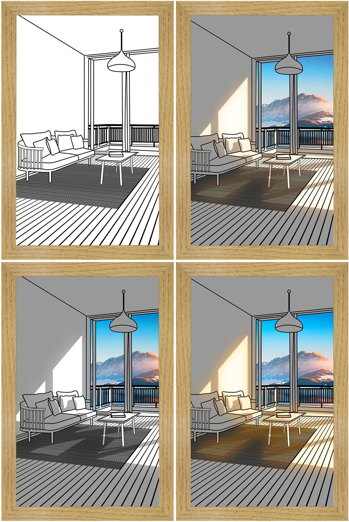 Illuminated Picture LED : un soleil dans ta chambre à partir de 15,90 € !