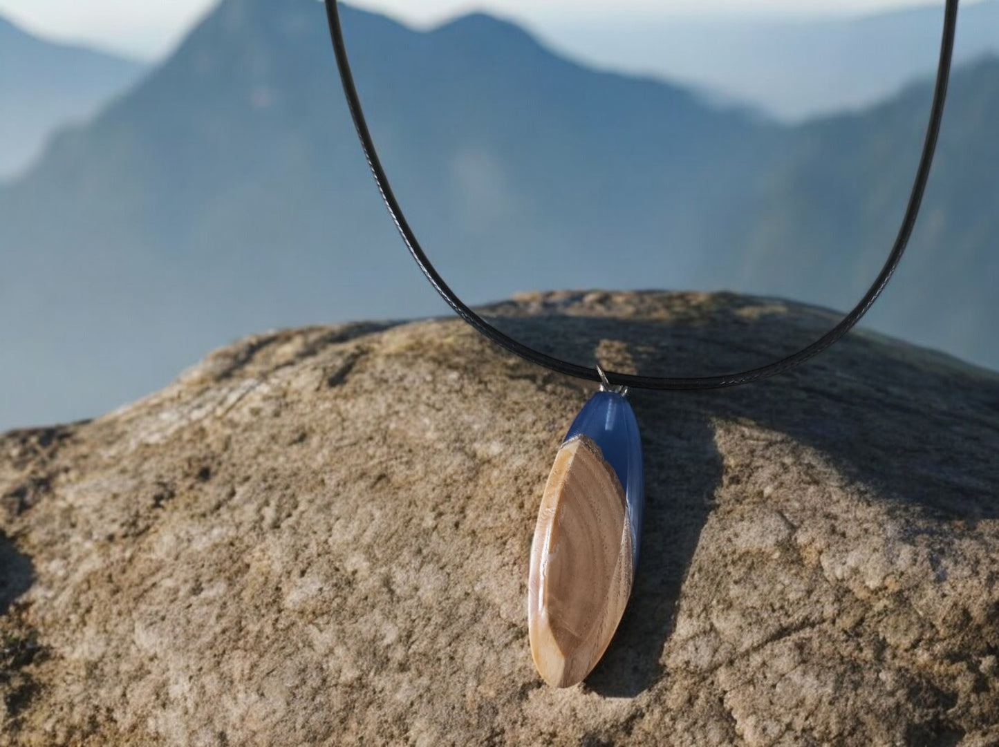 Collier "Ciel & Terre" - Fait Main