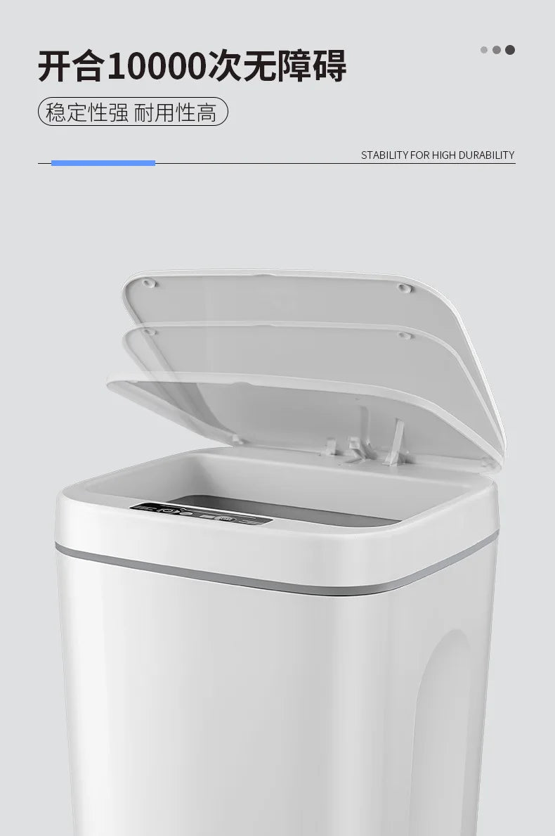 Poubelle intelligente 12/14/16L capteur automatique