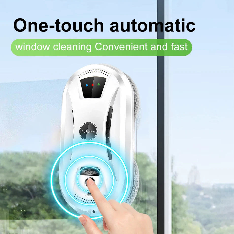 Robot Lave-Vitre Intelligent "CleanGlass"