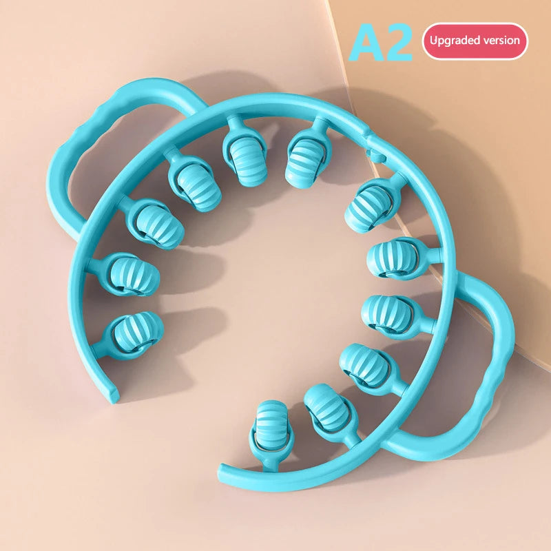 Outil de massage manuel multifonction – Rouleau portable pour relaxation des muscles du corps et des jambes