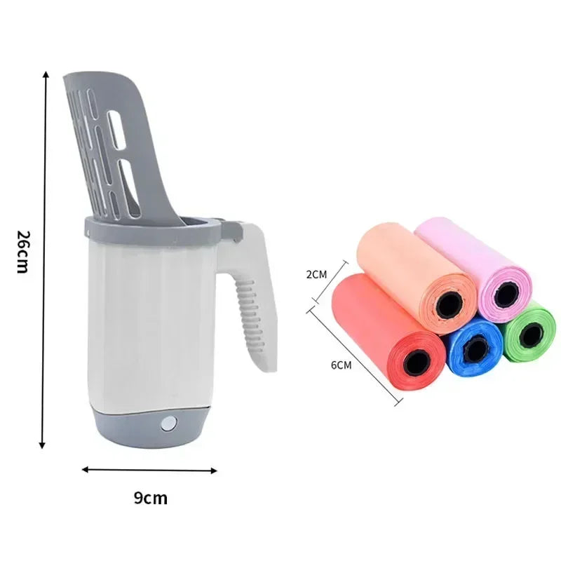 Pelle à litière pour chat avec sac de recharge