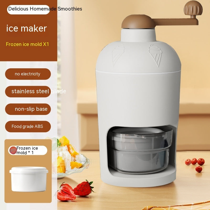 Broyeur à glace manuel – Compact, pratique et sans électricité
