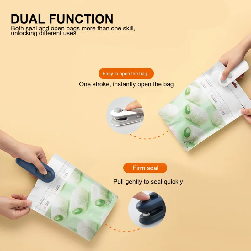 Scelleur de Sacs Sous Vide Portable – Fraîcheur Instantanée à 9,90 € !
