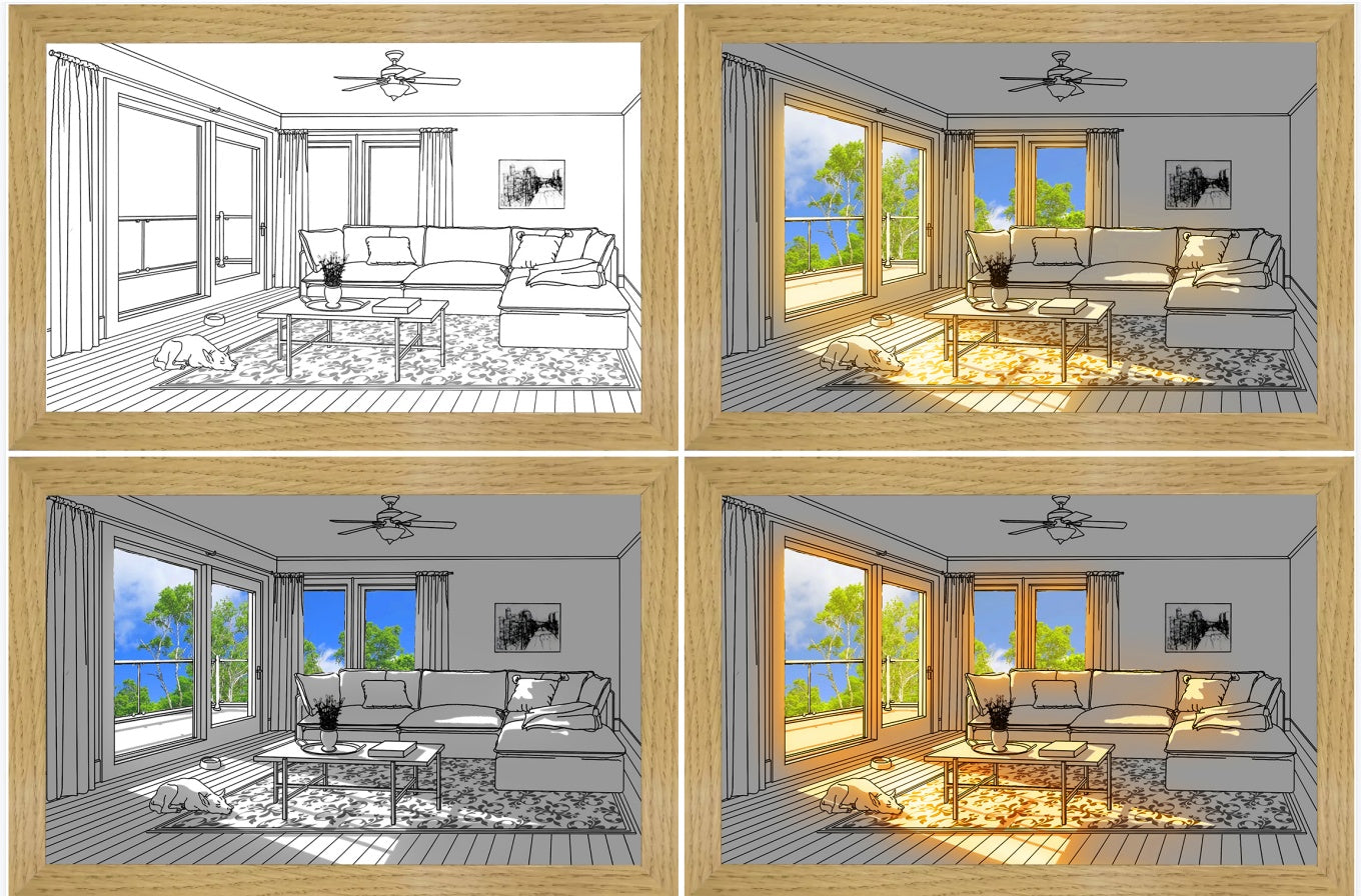 Illuminated Picture LED : un soleil dans ta chambre à partir de 15,90 € !