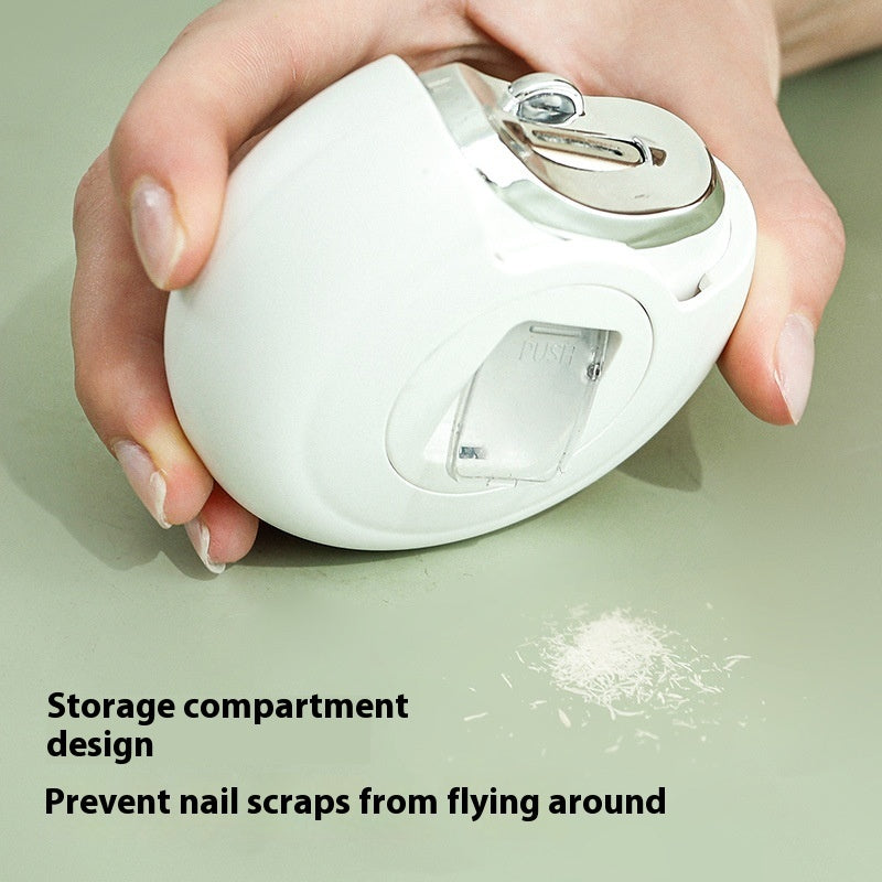 Coupe-Ongles Électrique Multifonction – Rechargeable USB, Anti-Projection, Sécurisé et Précis