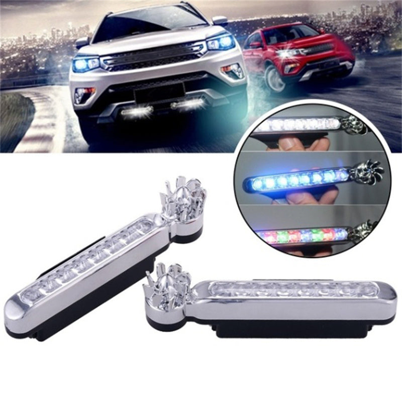 2 Bandes LED Auto Sans Fil.  Style Tuning, Énergie Gratuite !