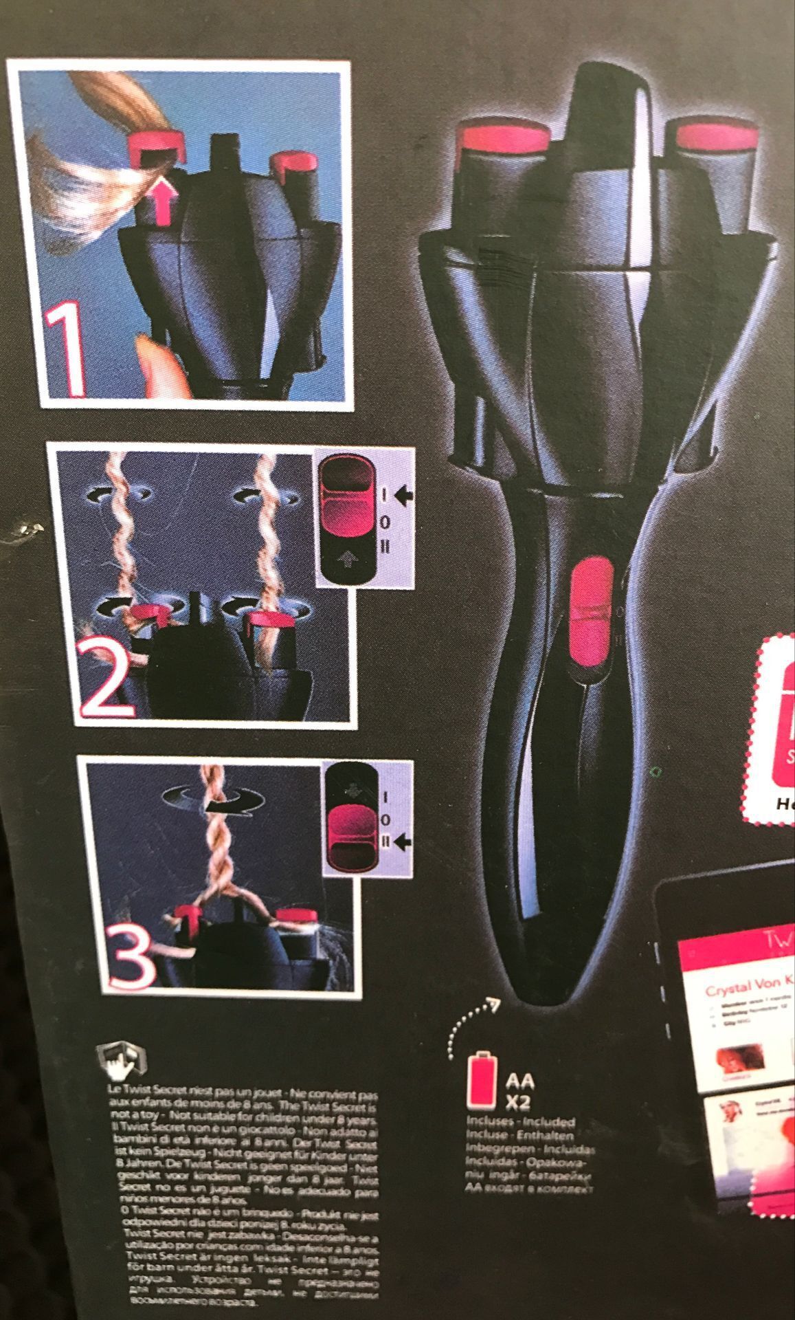 Machine à Tresser Automatique USB – Coiffure Facile et Rapide