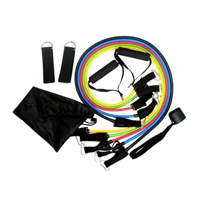 Set d’Élastiques de Musculation 11 Pièces – Entraînement à Domicile