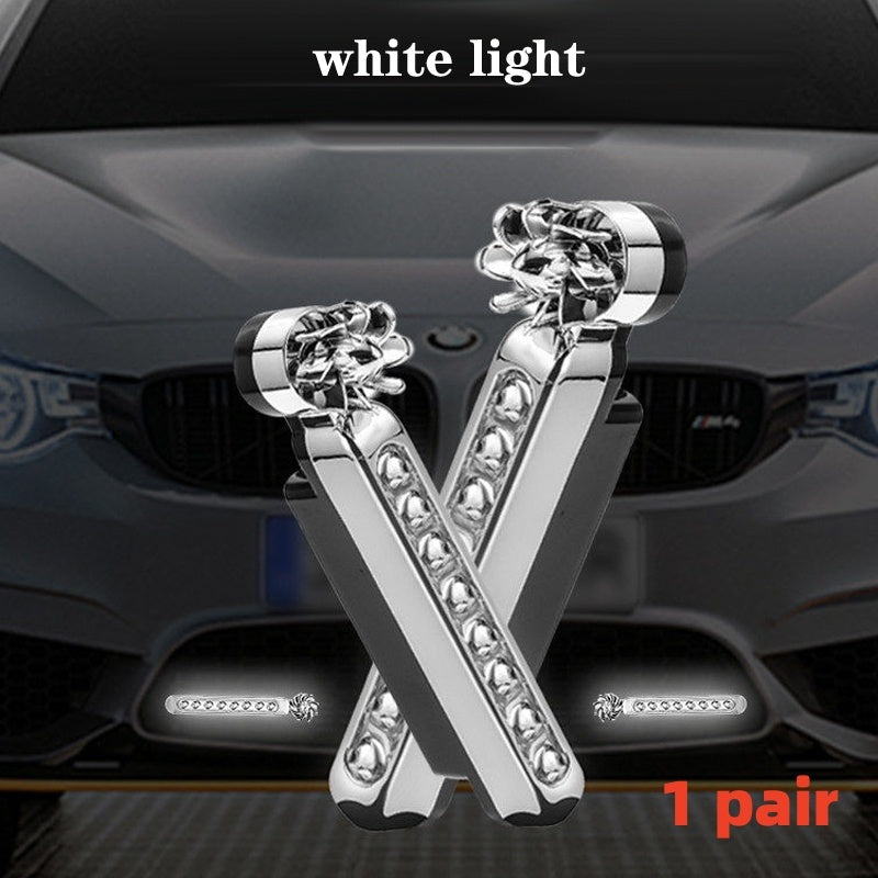 2 Bandes LED Auto Sans Fil.  Style Tuning, Énergie Gratuite !