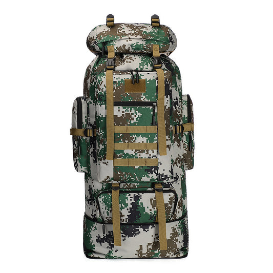 Sac à Dos Tactique Camouflage 70L – Grande Capacité & Ultra Résistant