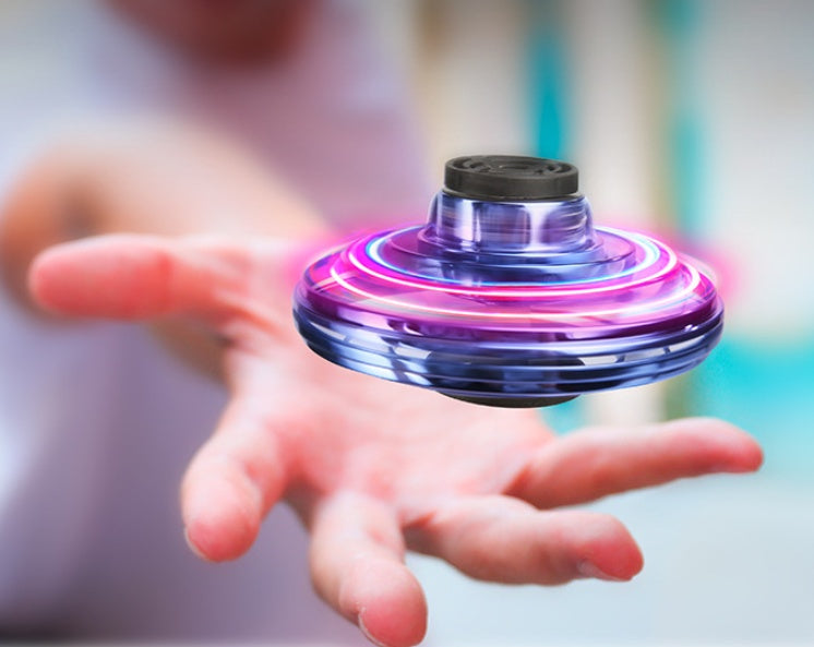Mini Drone Volant LED – Jouet Gyro UFO Interactif pour Enfants