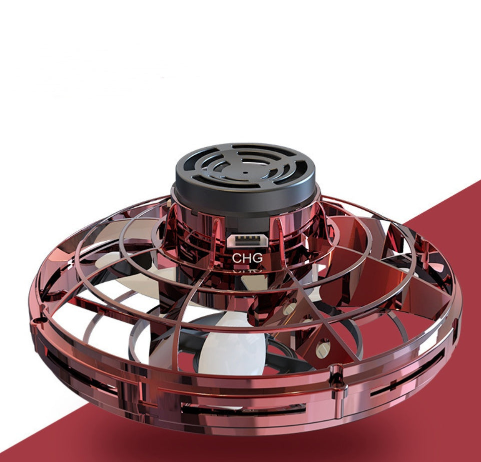 Mini Drone Volant LED – Jouet Gyro UFO Interactif pour Enfants