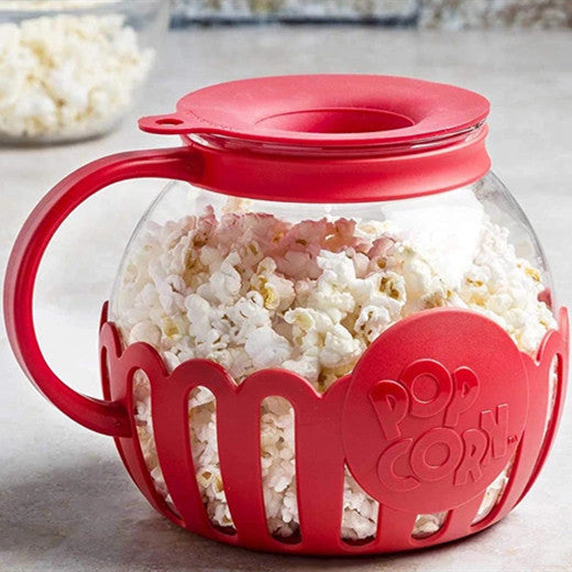Machine à popcorn en verre borosilicate pour micro-onde