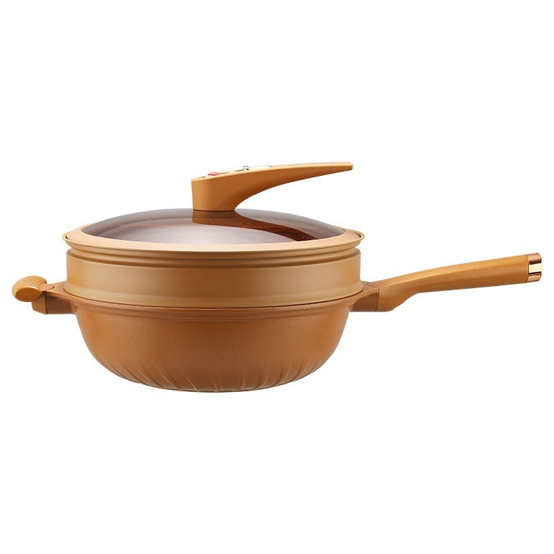 Poêle Antiadhésive en Titane – Cuisson Saine et Durable