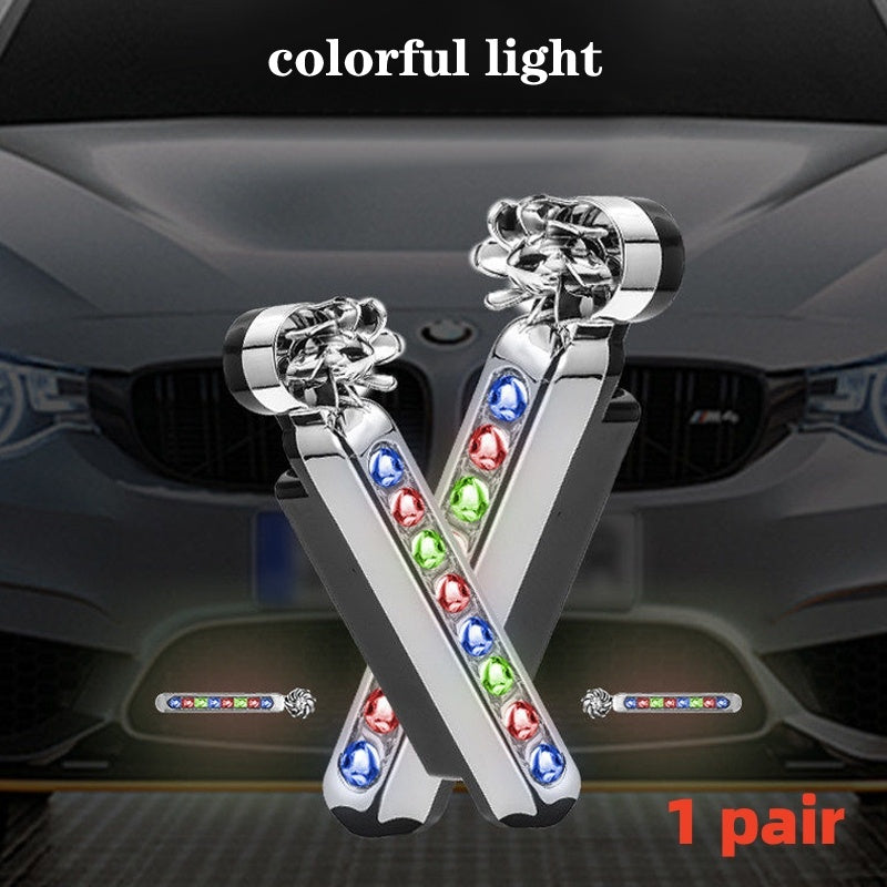 2 Bandes LED Auto Sans Fil.  Style Tuning, Énergie Gratuite !