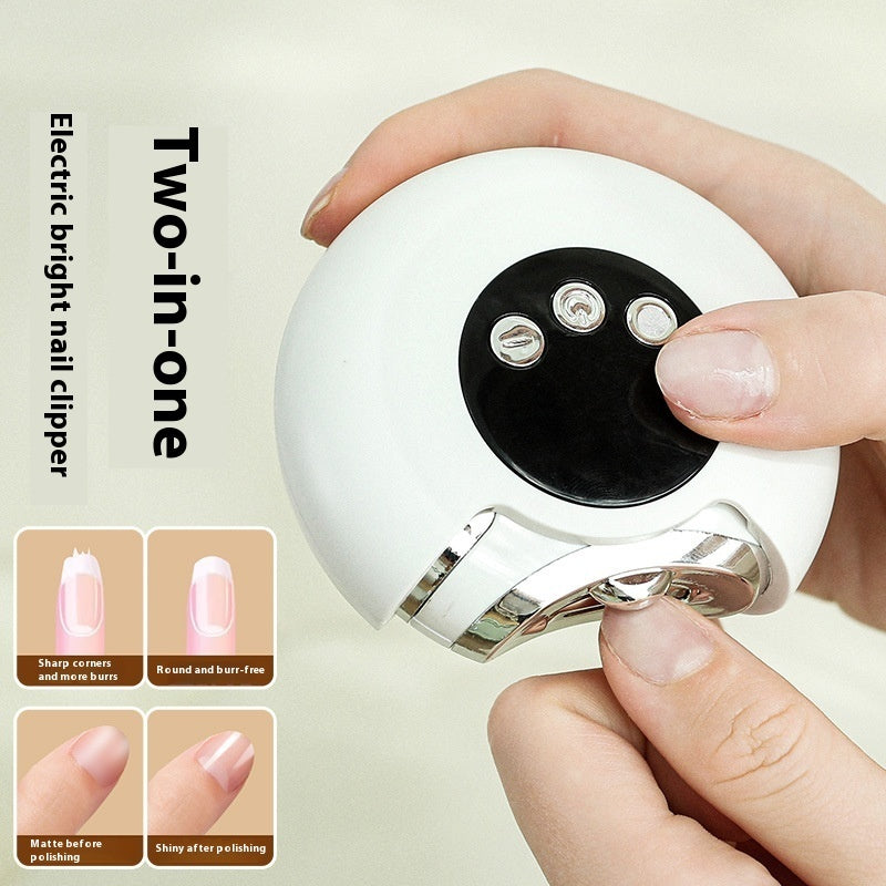 Coupe-Ongles Électrique Multifonction – Rechargeable USB, Anti-Projection, Sécurisé et Précis