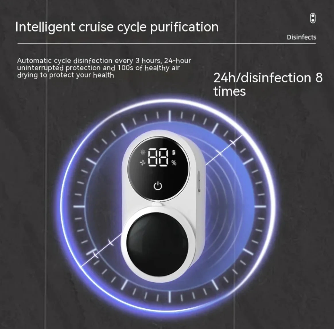 Stérilisateur Portable UV pour Brosse à Dents