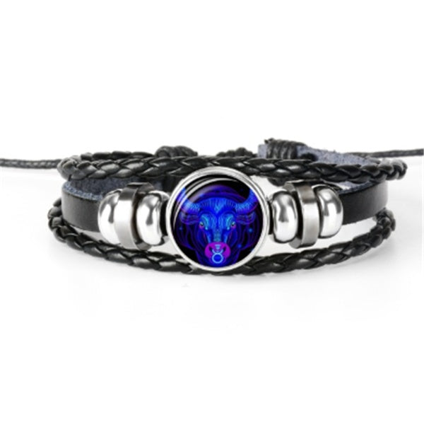 Bracelet Zodiaque Tressé – Porte-bonheur Stylé pour Tous