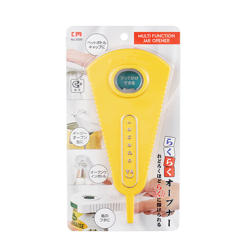 Ouvre-boîte Magnétique Multifonction – Le Héros des Bocaux !
