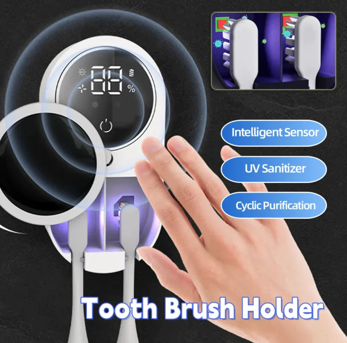 Stérilisateur Portable UV pour Brosse à Dents