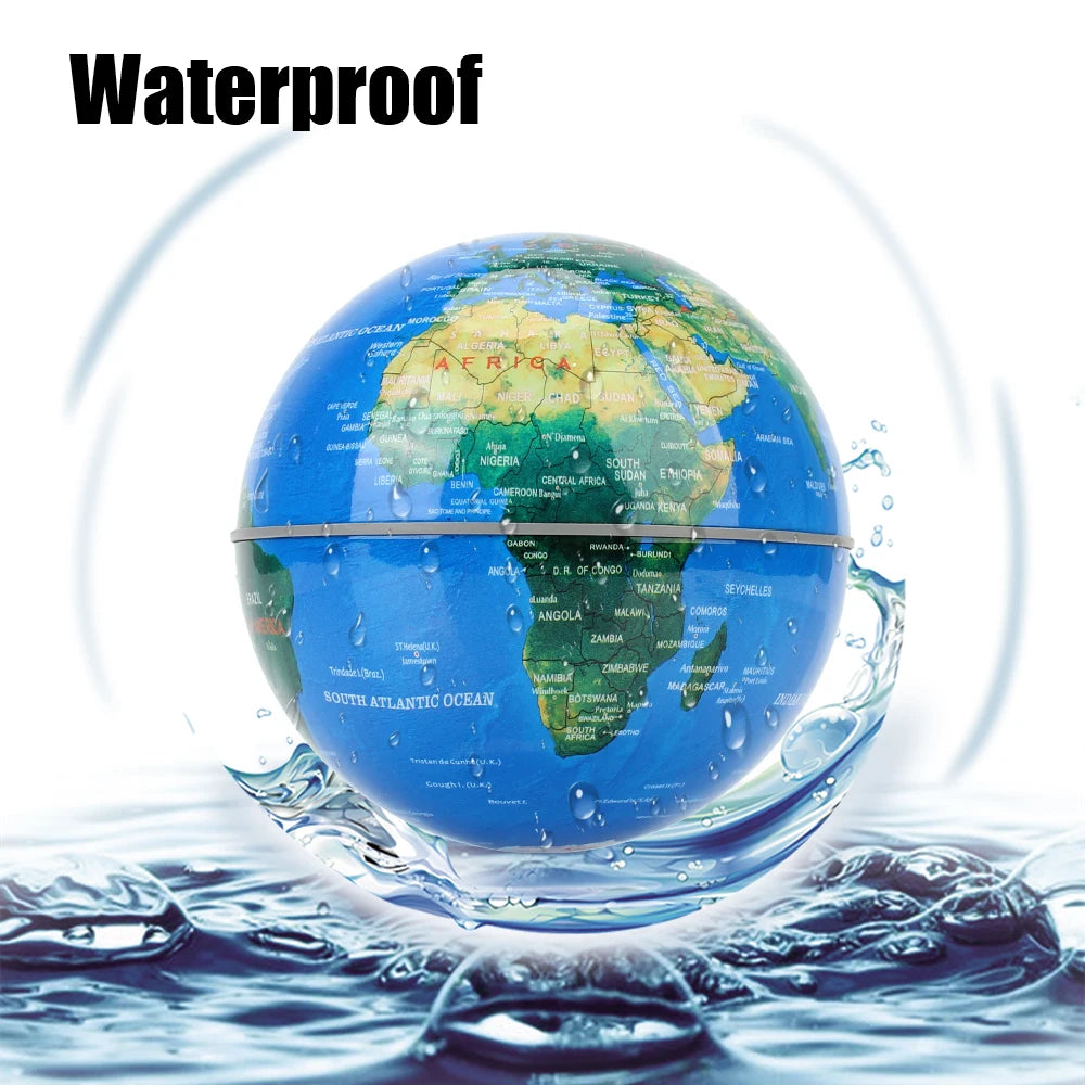 Globe  magnétique flottant carte du monde