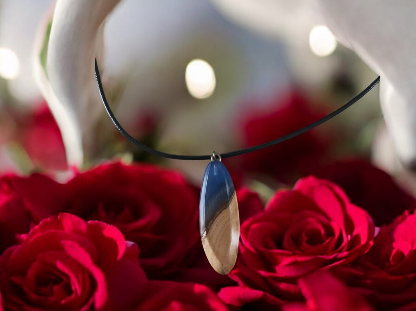 Collier "Ciel & Terre" - Fait Main