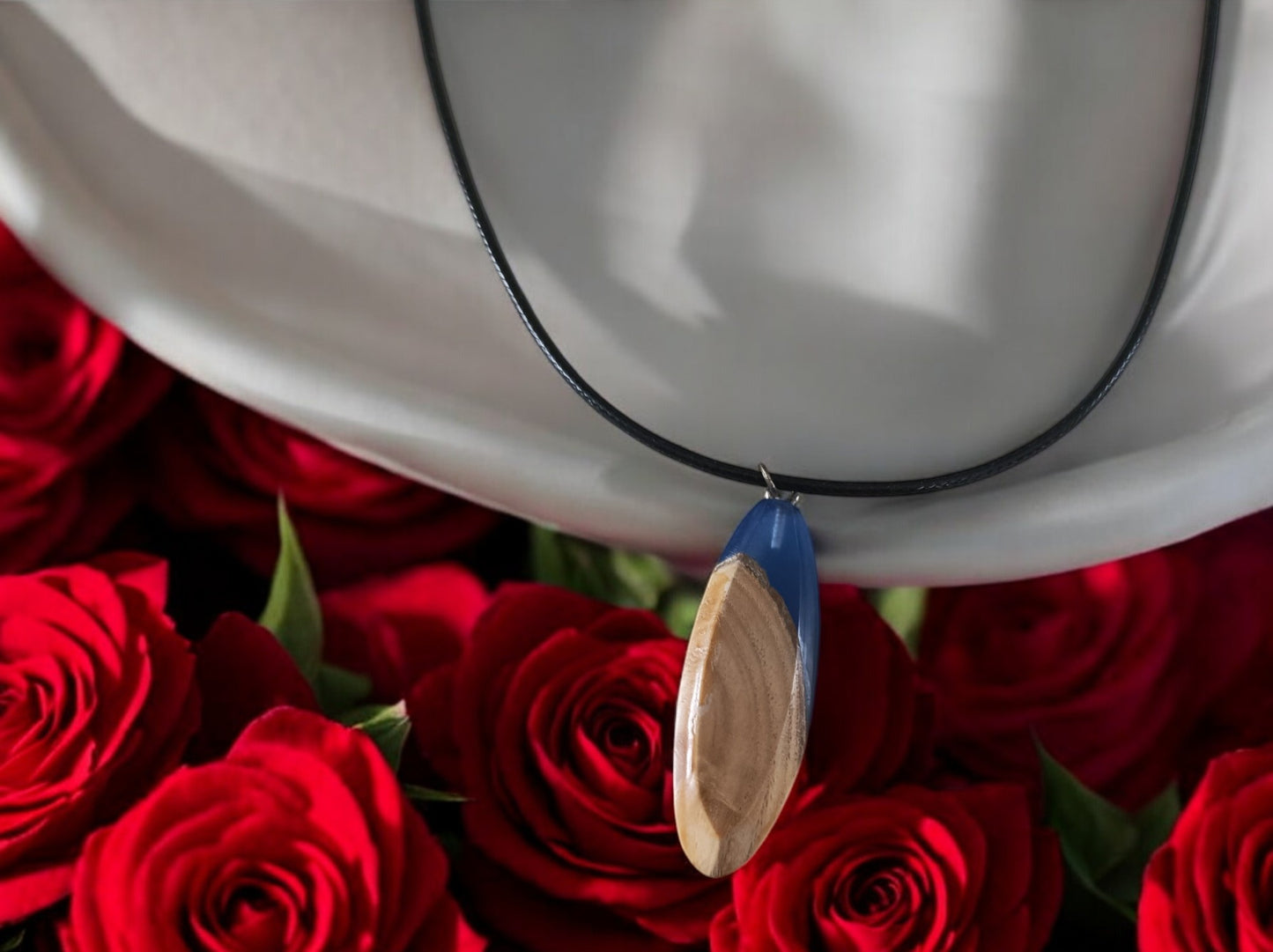 Collier "Ciel & Terre" - Fait Main