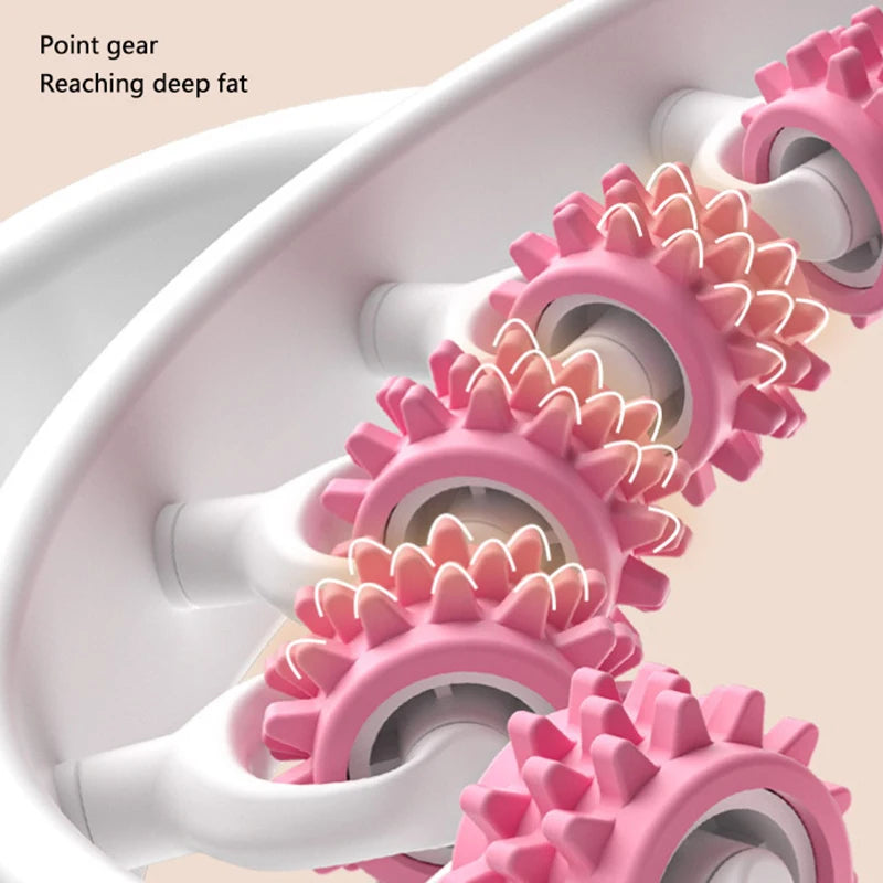 Outil de massage manuel multifonction – Rouleau portable pour relaxation des muscles du corps et des jambes