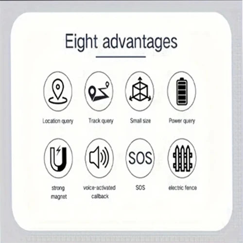 Mini localisateur GPS magnétique portable