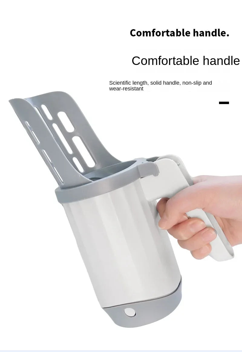 Pelle à litière pour chat avec sac de recharge