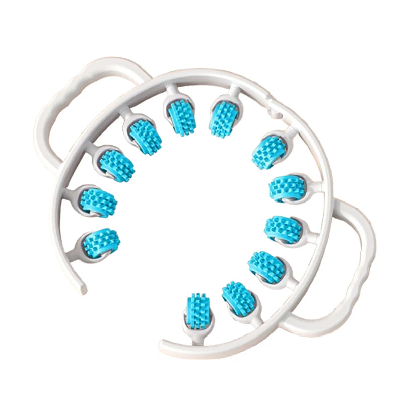 Outil de massage manuel multifonction – Rouleau portable pour relaxation des muscles du corps et des jambes