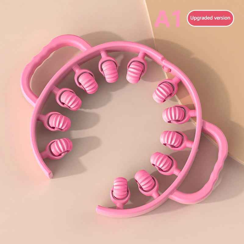 Outil de massage manuel multifonction – Rouleau portable pour relaxation des muscles du corps et des jambes