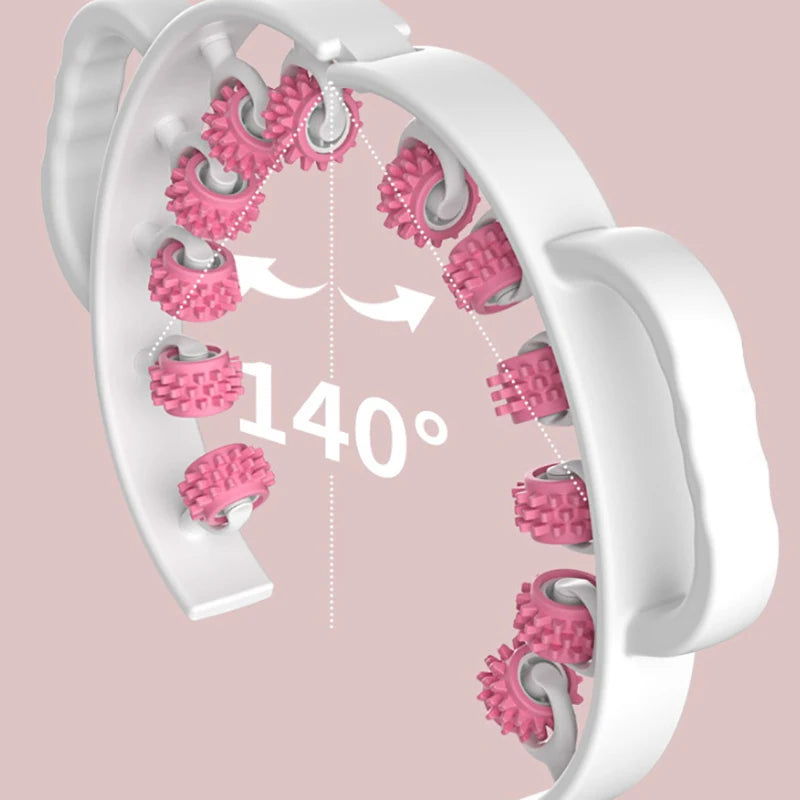 Outil de massage manuel multifonction – Rouleau portable pour relaxation des muscles du corps et des jambes